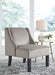 Janesley Taupe Accent Chair - Lara Furniture