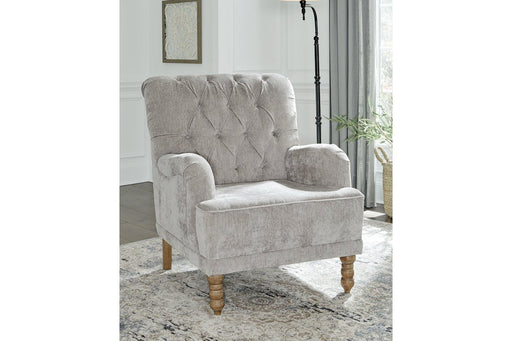 Dinara Dove Gray Accent Chair - Lara Furniture