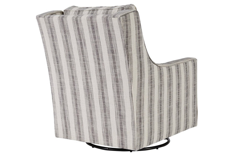 Kambria Ivory/Black Accent Chair - Lara FurnitureAccent Chair