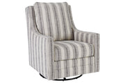 Kambria Ivory/Black Accent Chair - Lara FurnitureAccent Chair