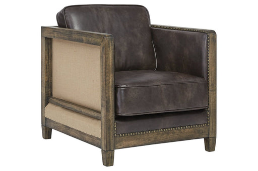 Copeland Brown Accent Chair - Lara Furniture