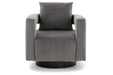 Alcoma Otter Swivel Accent Chair - Lara Furniture