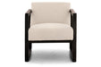 Alarick Cream Accent Chair - Lara Furniture