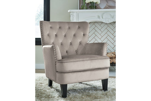 Romansque Beige Accent Chair - Lara Furniture