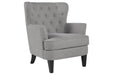Romansque Gray Accent Chair - Lara Furniture
