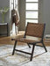 Fayme Camel Accent Chair - Lara Furniture