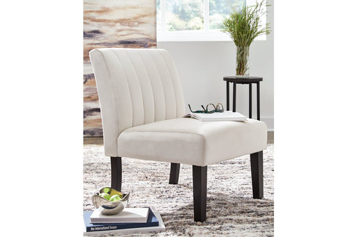 Hughleigh Light Beige Accent Chair - Lara Furniture