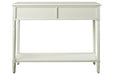 Goverton White Sofa/Console Table - Lara Furniture