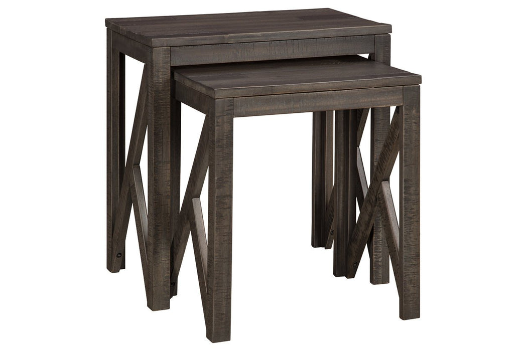 Emerdale Gray Accent Table (Set of 2) - Lara Furniture