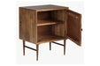 Dorvale Two-tone Brown Accent Cabinet - Lara Furniture