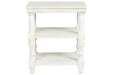 Dannerville Antique White Accent Table - Lara Furniture