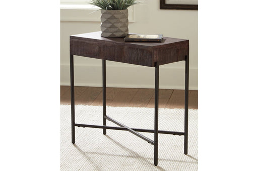 Matler Grayish Brown Accent Table - Lara Furniture