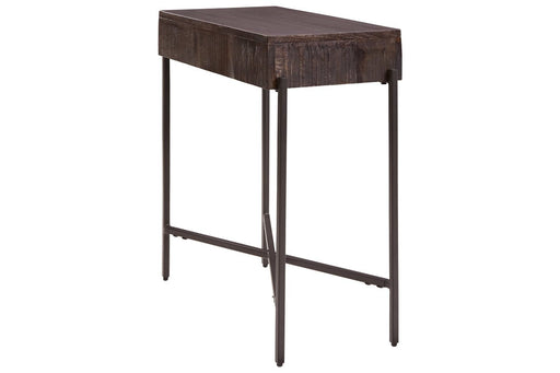 Matler Grayish Brown Accent Table - Lara Furniture