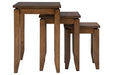 Brentmond Brown Accent Table (Set of 3) - Lara Furniture
