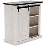 Dorrinson Antique White Accent Cabinet - Lara Furniture