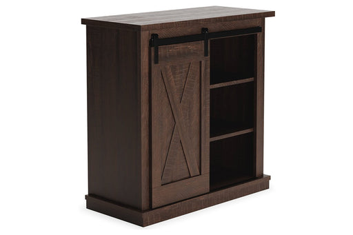 Camiburg Antique Brown Accent Cabinet - Lara Furniture