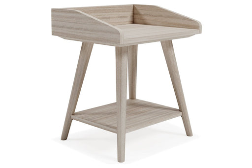 Blariden Light Tan Accent Table - Lara Furniture