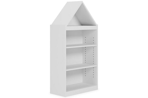 Blariden White Bookcase - Lara Furniture