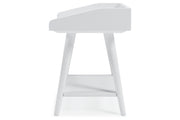 Blariden White Accent Table - Lara FurnitureTable