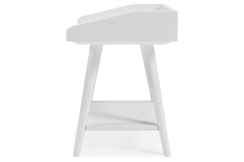 Blariden White Accent Table - Lara FurnitureTable