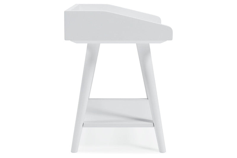 Blariden White Accent Table - Lara FurnitureTable
