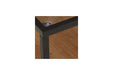 Harrelburg Light Brown/Black Accent Table - Lara Furniture