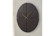 Pabla Black Wall Clock - Lara Furniture