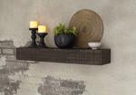 Cadmon Antique Gray Wall Shelf - Lara Furniture