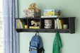 Mansi Gray Wall Shelf - Lara Furniture