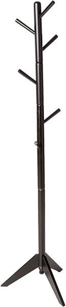 Straight Black Hall Tree - Lara Furniture