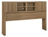 Thadamere Light Brown King/California King Storage Headboard - Lara Furniture