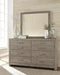 Culverbach Gray Bedroom Mirror - Lara Furniture