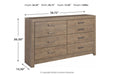 Culverbach Gray Dresser - Lara Furniture