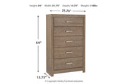 Culverbach Gray Chest of Drawers - Lara FurnitureChest