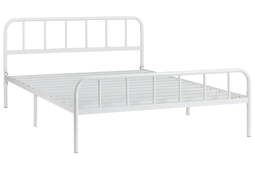 Trentlore White Full Platform Bed - Lara Furniture