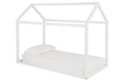 Flannibrook White Twin House Bed Frame - Lara Furniture