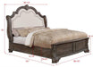 Sheffield Antique Gray Queen Panel Bed - Lara Furniture
