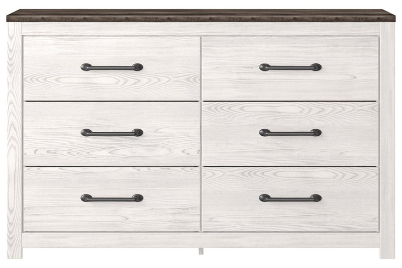 Gerridan White/Gray Dresser - Lara FurnitureDresser