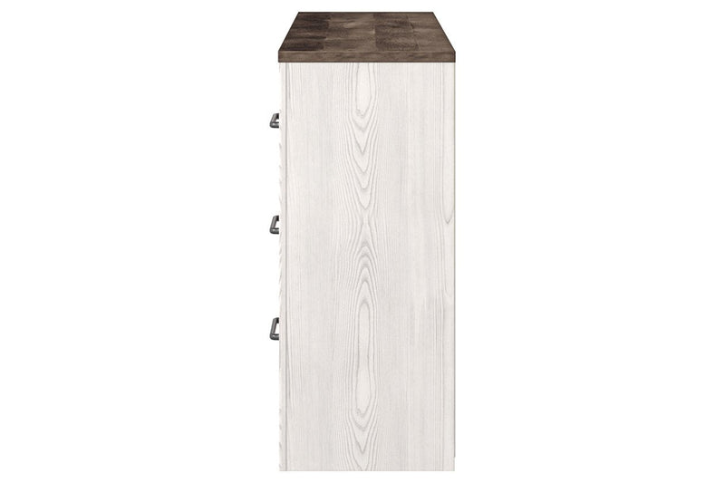 Gerridan White/Gray Dresser - Lara FurnitureDresser