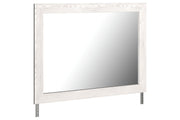 Gerridan White/Gray Bedroom Mirror - Lara FurnitureMirror