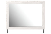 Gerridan White/Gray Bedroom Mirror - Lara FurnitureMirror
