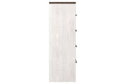 Gerridan White/Gray Chest of Drawers - Lara FurnitureChest