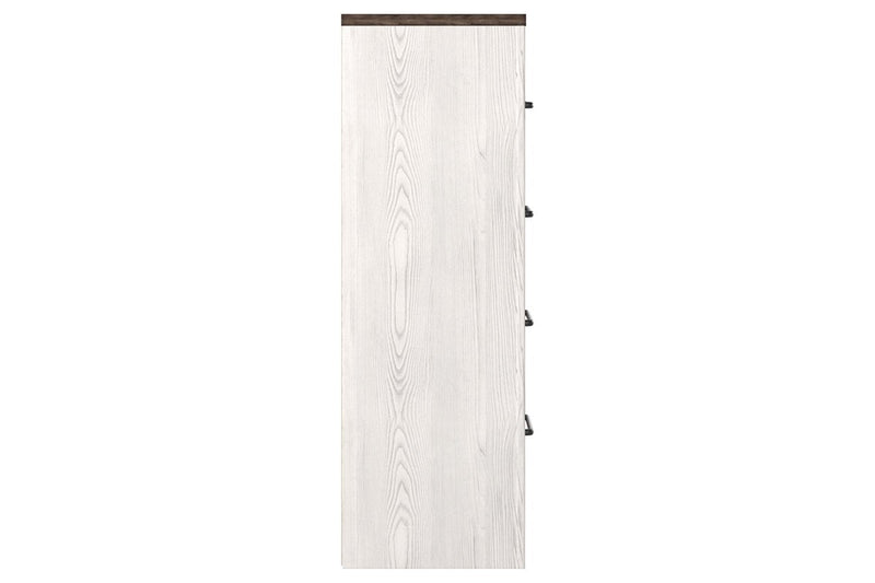 Gerridan White/Gray Chest of Drawers - Lara FurnitureChest