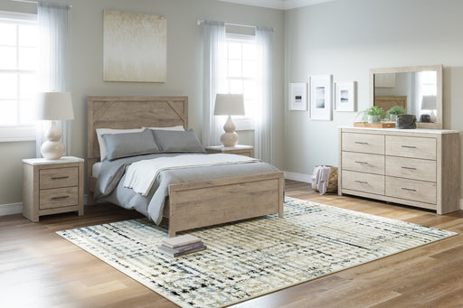 Senniberg Light Brown-White Youth Bedroom Set - Lara Furniture