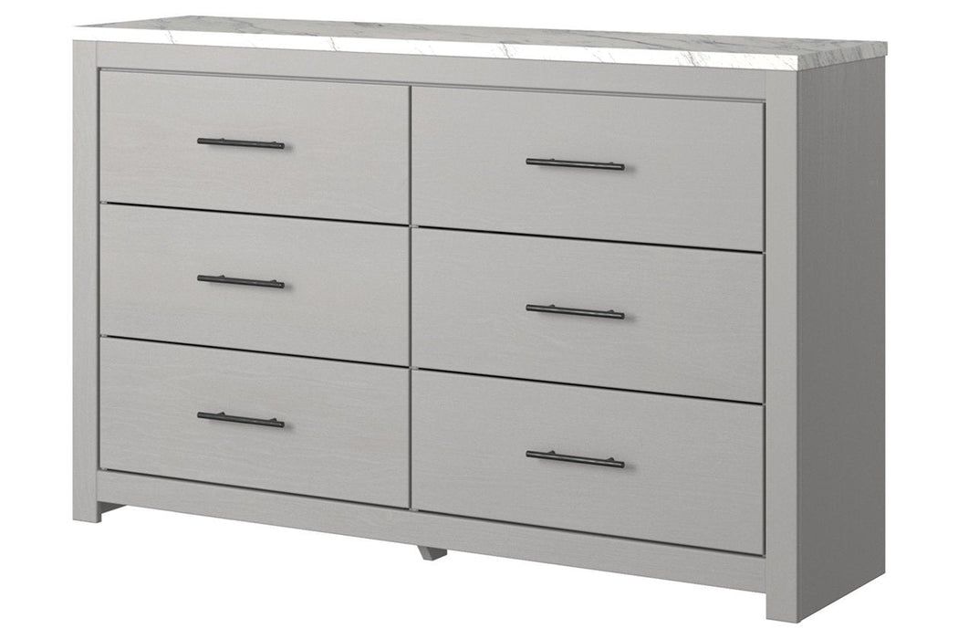 Cottonburg Light Gray/White Dresser - Lara Furniture