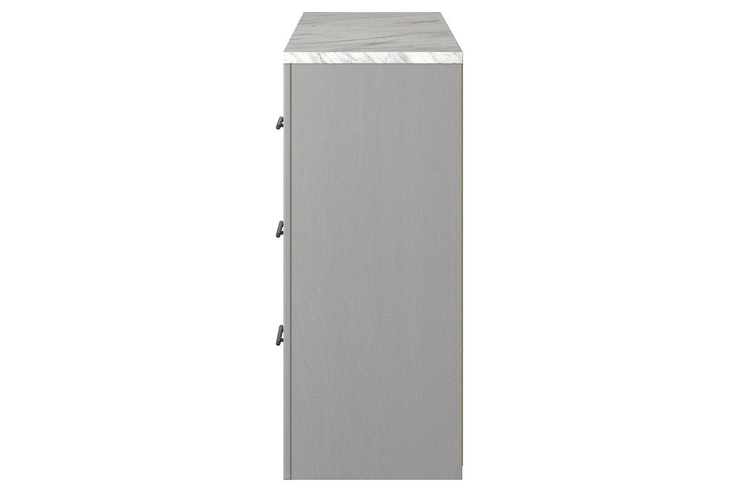 Cottonburg Light Gray/White Dresser - Lara Furniture