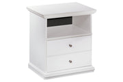 Bostwick Shoals White Nightstand - Lara FurnitureNightstand