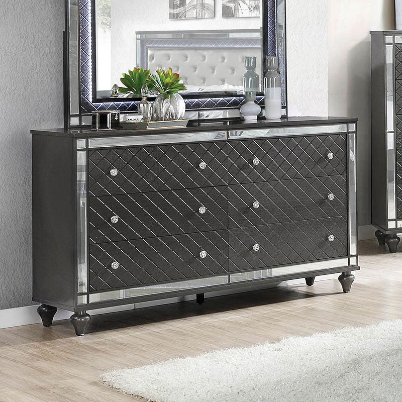 Refino Gray Dresser - B1670-1 - Lara Furniture