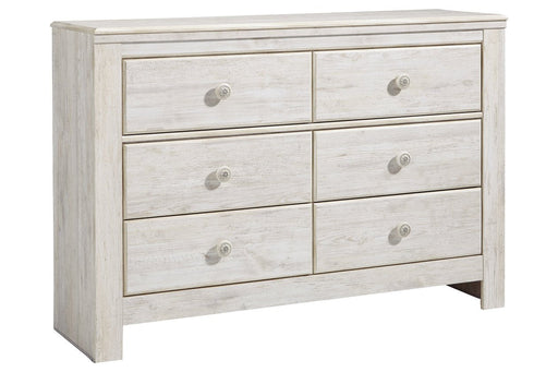 Paxberry Whitewash Dresser - Lara Furniture