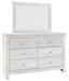 Paxberry Whitewash Panel Bedroom Set - Lara Furniture